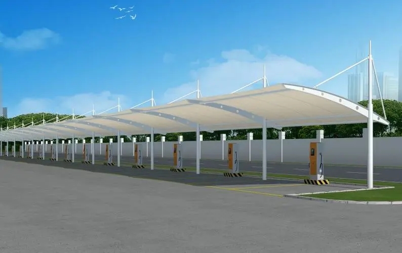 建始县膜结构停车棚